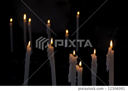 Burning candles 12306091