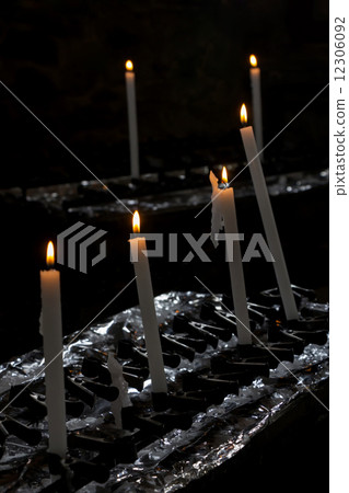 Burning candles 12306092