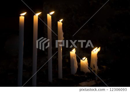 Burning candles 12306093