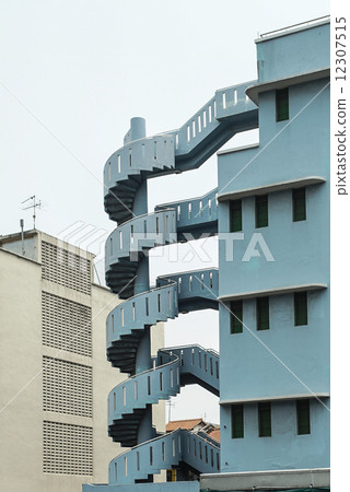 Colonial spiral staircase - 07693 Colonial spiral staircase - 07693 12307515