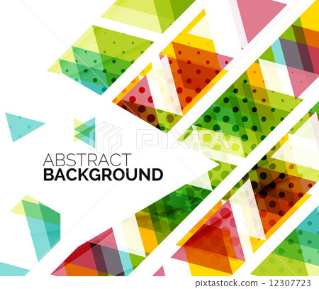 Colorful triangles 12307723