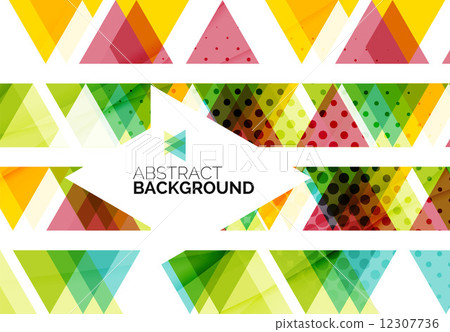 Colorful triangles Colorful triangles 12307736