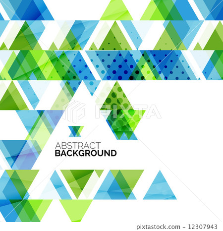 Triangle geometric abstract background Triangle geometric abstract background 12307943
