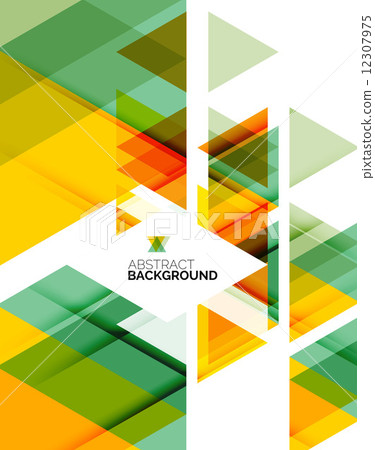 Triangle geometric abstract background Triangle geometric abstract background 12307975