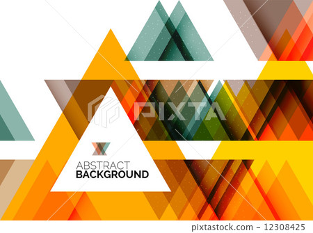 Triangle geometric concept Triangle geometric concept 12308425