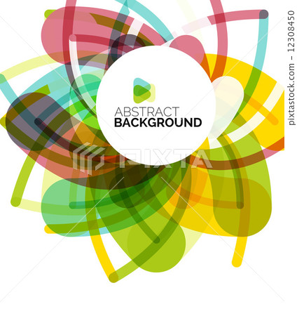 Geometric design flower Geometric design flower 12308450