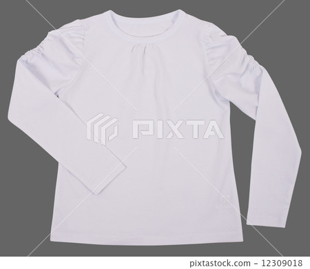 Child blouse isolated on gray background Child blouse isolated on gray background 12309018