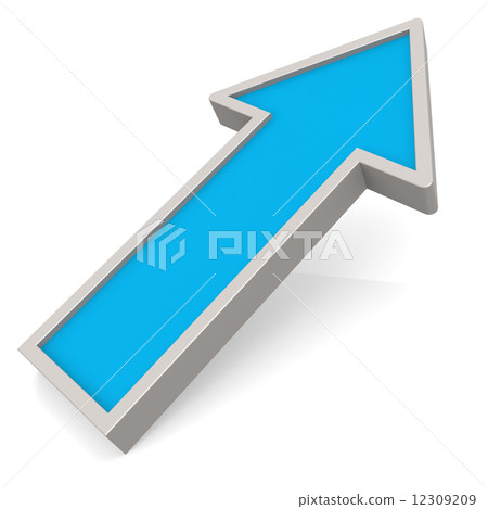 Blue arrow 12309209