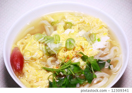 手工烏冬面1 12309341