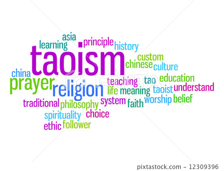 Taoism word cloud Taoism word cloud 12309396
