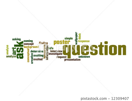 Question word cloud Question word cloud 12309407