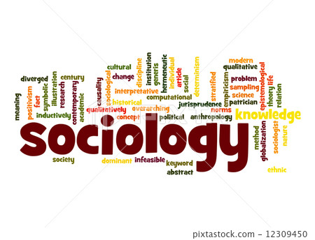 Sociology word cloud Sociology word cloud 12309450