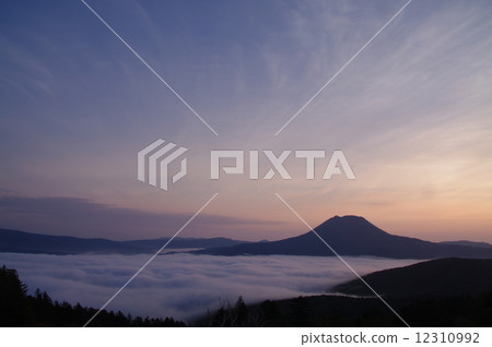 阿寒湖雲海 12310992
