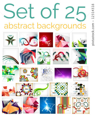 Large mega set of abstract backgrounds, sale Large mega set of abstract backgrounds, sale 12314318