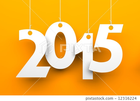 White tags with 2015 12316224