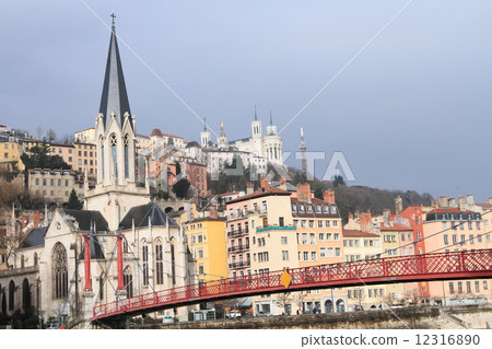 Lyon cityscape, France 12316890