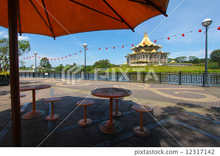 Kuching city waterfront, Sarawak, Malaysia Kuching city waterfront, Sarawak, Malaysia 12317142
