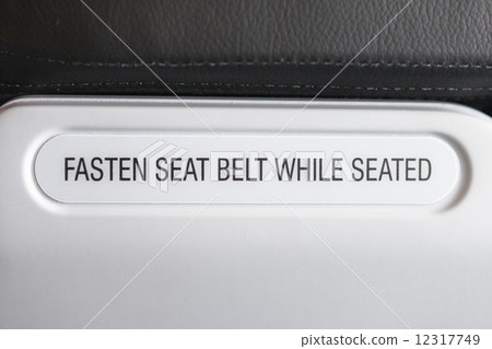 Fasten seat belt while seated 12317749