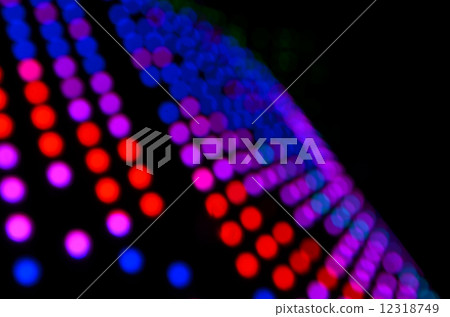 Defocused Lights Blue Multicolored Defocused Lights Blue Multicolored 12318749