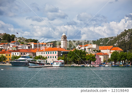 Skradin is a small historic town in Croatia Skradin is a small historic town in Croatia 12319840