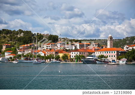 Skradin is a small historic town in Croatia 12319860