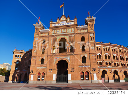 Bullfighting corrida arena in Madrid Spain 12322454