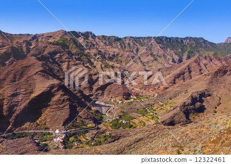 Road in La Gomera island - Canary 12322461
