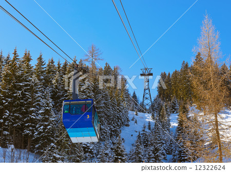 Mountains ski resort Bad Hofgastein - Austria 12322624