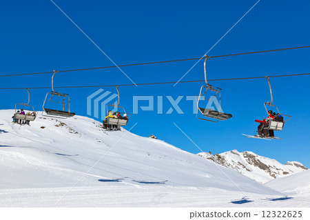 Mountains ski resort Bad Hofgastein - Austria 12322625