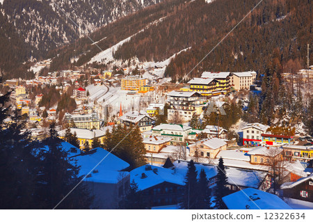 Mountains ski resort Bad Gastein - Austria 12322634
