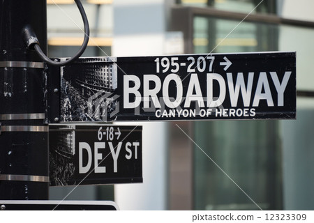 Street display of New York, Manhattan 12323309