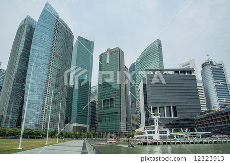Singapore financial district - 07800 12323913