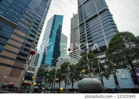 Singapore financial district - 07702 12323945