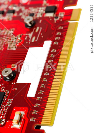 Electronic collection - PCI-e data connector videocard Electronic collection - PCI-e data connector videocard 12324555