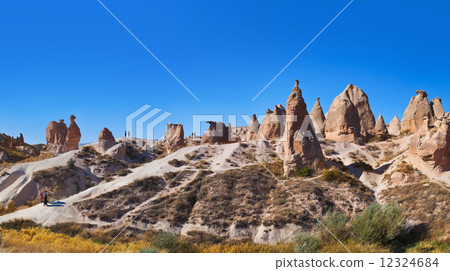 Panorama of Camel rock at Cappadocia Turkey 12324684