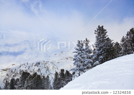Mountain ski resort Obergurgl Austria 12324838