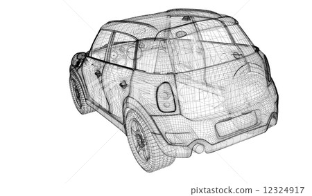 car 3D model 12324917