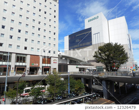 立川站的南口 立川站的南口 12326479
