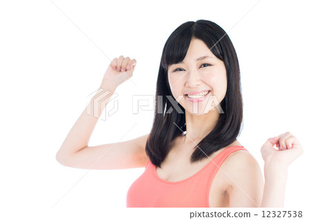 Rejoicing woman 12327538