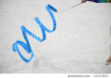 Rhythmic gymnastics ribbon 12327855