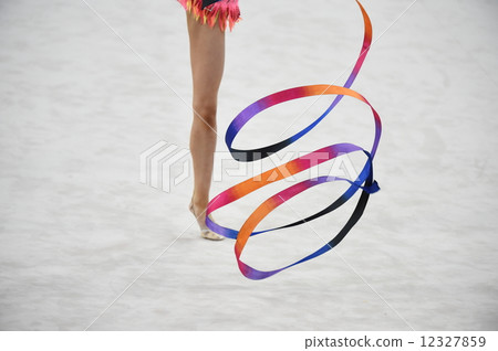 Rhythmic gymnastics ribbon 12327859