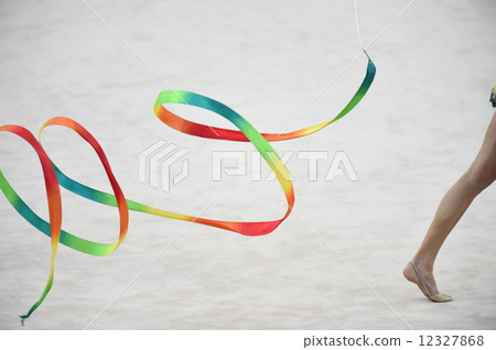 Rhythmic gymnastics ribbon 12327868