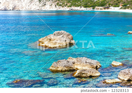 Petani Beach (Kefalonia, Greece) Petani Beach (Kefalonia, Greece) 12328313