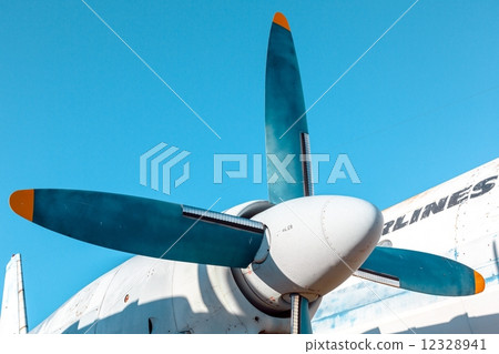 Old vintage jet engine Old vintage jet engine 12328941