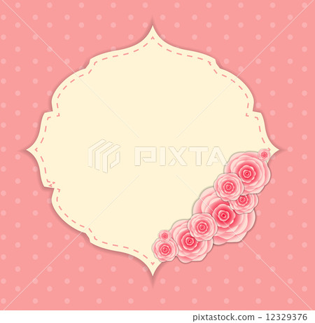 Vector Illustration of Pink Baby Shoes for Newborn Girl 12329376
