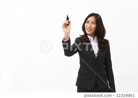 Asian business woman 12329861