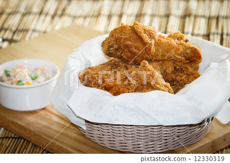 fried chicken fried chicken 12330319