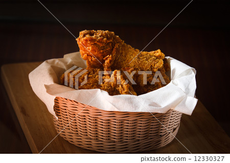 fried chicken fried chicken 12330327