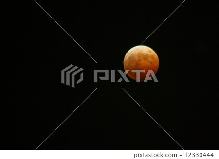 月全食紅月亮 12330444