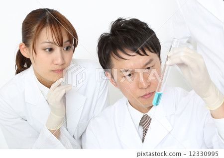 Two researchers 12330995